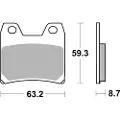 Brembo 07ya4007 Bremseklosser