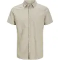 Jack & Jones Breeze Linen Blend Kortarmet Skjorte