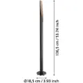 Eglo BARBOTTO GULV GU10 SORT/EG