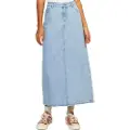 Jack & Jones Aura Denim Jjxx Høy Midje Langt Skjørt