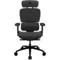 ThunderX3 XTC Mesh Loft Dark Grey Kontorstol - Svart - Maskestoff - Opptil 120 kg