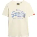 Superdry Vl Rhinestone Slim Kortarmet T-skjorte