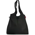 Reisenthel mini maxi shopper L, Handlenett, Sort, Polyester, Monokromatisk, 22 l, 440 mm
