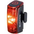 Sigma Sport INFINITY, Baklys, Rød, Plast, Silikon, IPX4, LED