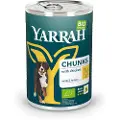 Yarrah økologisk biter - øko-storfekjøtt med øko-brennesle & øko-tomat - 6 x 405 g