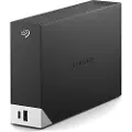 Seagate One Touch Desktop with hub - Ekstern Harddisk - 20TB - Svart