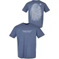 Upscale By Mister Tee Fingerprint Oversize Kortarmet T-skjorte