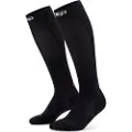 Cep Core Run Socks Tall 5.0, løpesokker, dame, svart