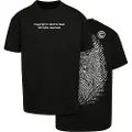 Mister tee Fingerprint Oversize Kortarmet T-skjorte