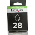 Lexmark Blekkpatron sort No 28, Return
