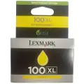 Lexmark 100XL Blekkpatron gul, 600 sider