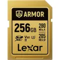 Lexar Sdxc Pro Gold Series Armor Uhs-ii 256gb V60 Ip68 Minnekort