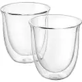 De'Longhi De’Longhi 5513214601, Gjennomsiktig, Glass, 2 stykker, Klar, 190 ml, 95 mm
