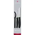 Victorinox Swiss Classic grønnsakssett med skreller 3 stk svart