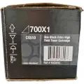 Lexmark 700X1 - Laser toner Svart
