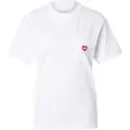 Carhartt WIP Pocket Heart T-skjorte hvit