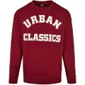 Urban Classics College Print Crew Collegegenser