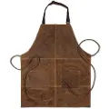 Scandinavian Home Forkle Vintage Skinn HJEM