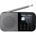 Sharp DR-P520 DAB+ BT-radio med integrert batteri, svart