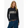 Superdry Ath Essential Graphic Langarmet T-skjorte