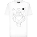 Plein sport Studs Tiger Kortarmet T-skjorte