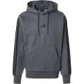 Adidas Essentials 3 Stripes Fleece Hettegenser