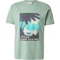 Gant Placed Graphic Kortarmet T-skjorte