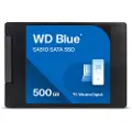 Western Digital WD Blue SA510 WDS500G3B0A - SSD - 500 GB - intern - 2.5 - SATA 6Gb/s - blå