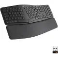 Logitech Ergo K860 Trådløst Tastatur Tysk