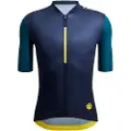 Santini Allez Le Maillot Jaune Kort Ermet Trøye