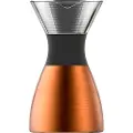 Asobu PourOver, Kaffetrakter, Sort, Kobber, Kopper, Rustfritt stål, 1 stykker