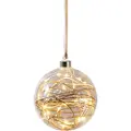 Star Trading Star TradingGlasskule GlowTransparentDekorativ julebelysningFra Homeroom