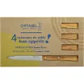 Opinel Sett Med 4 Bordkniver Bon Appetit South Olivenved 125