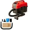 Einhell TE-VC 18/10 Li-Solo, 10 l, Veske, Sort, Rød, 2 m, 3,6 cm, Tørr & våt - SOLO