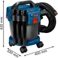 Bosch Professional GAS 18V-10 L - Støvsuger - kanister - uten pose - ingen batteri