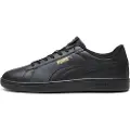 Puma Smash 3.0 L Sneakers, Shoes, Black/Gold/Black, 42