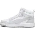 Puma Rebound Sneakers, Shoes, White/Ash Gray, 45