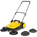 Kärcher S 4 Twin 2-in-1 Feiemaskin - Inkl. børster for vått og tørt