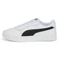 Puma Carina 2.0 Sneakers Women, Shoes, White/Black/Silver, 40