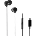 Vivanco WEVVSP10USBC-BK, Hodesett, In-ear, Calls/Music, Sort, Stereofonisk, MultiKey
