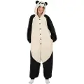 MOM Stor Kigurumi Panda-kostyme Med Hette Og Hale