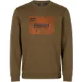Seeland Pulse Sweatshirt Dark Olive Melange M