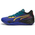 Puma All-Pro NITROâ¢ Crowd Craze Basketball Shoes, Shoes, Lapis Lazuli/Cold Green/Black, 42.5