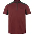 Vaude Bike Tamaro Half Zip Iv Kortarmet T-skjorte