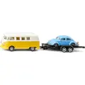Siku VW T1 with Trailer and VW Beetle