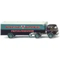 Wiking 051324 H0 Lastbiler model Mercedes Benz Pullman kuffertsatteltog Freyaldenhoven