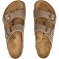 Birkenstock for man. 352201 Normal Arizona Leoi brown leather sandals Normal Arizona Leoi brown (43), Flat, None, Casual