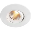 SOLAR PLUS LED-downlight Optic S Quick ISO Hvid 2700K, 275lm, Ra>95, 3SDCM, 36°, 4,5W, IP44. Fasedæmpbar driver inkluderet.