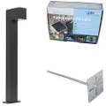 QAZQA Industriell stående utelampe sort 65 cm IP44 - Baleno
