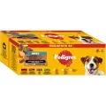 Pedigree Porsjonsposer 40 x 100 g - Landutvalg i saus (4 varianter)